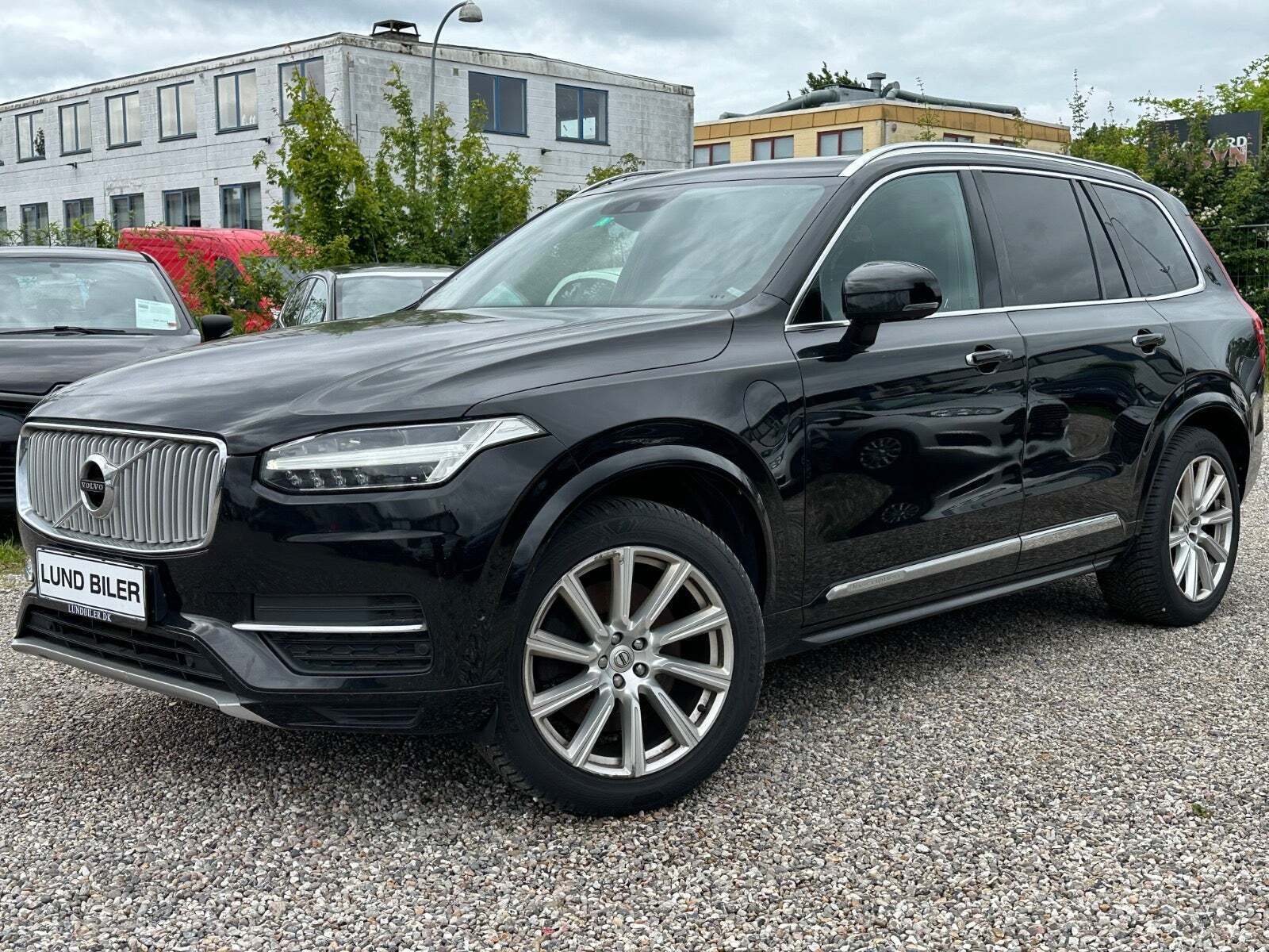 Sort Volvo XC90 fra 2017