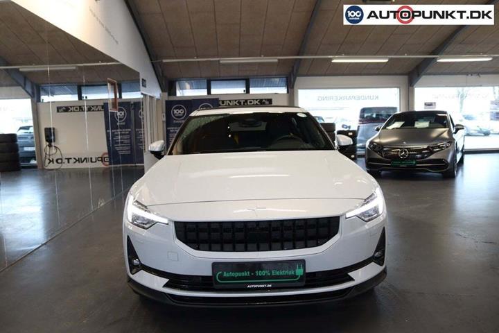 Hvid Polestar 2 fra 2021