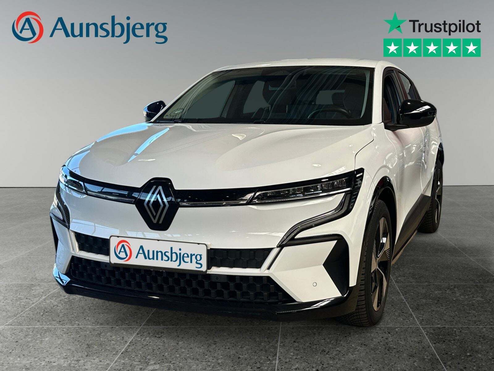 Hvid Renault Megane E-Tech fra 2022
