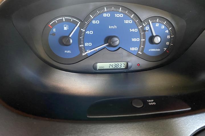 Sort Chevrolet Matiz fra 2009