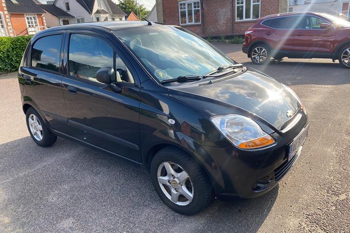 Sort Chevrolet Matiz fra 2009