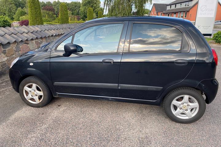 Sort Chevrolet Matiz fra 2009