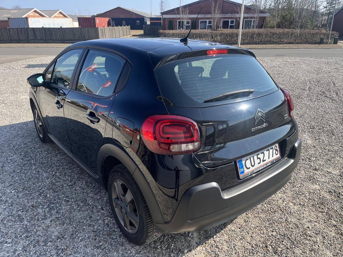 Sort Citroën C3 fra 2020