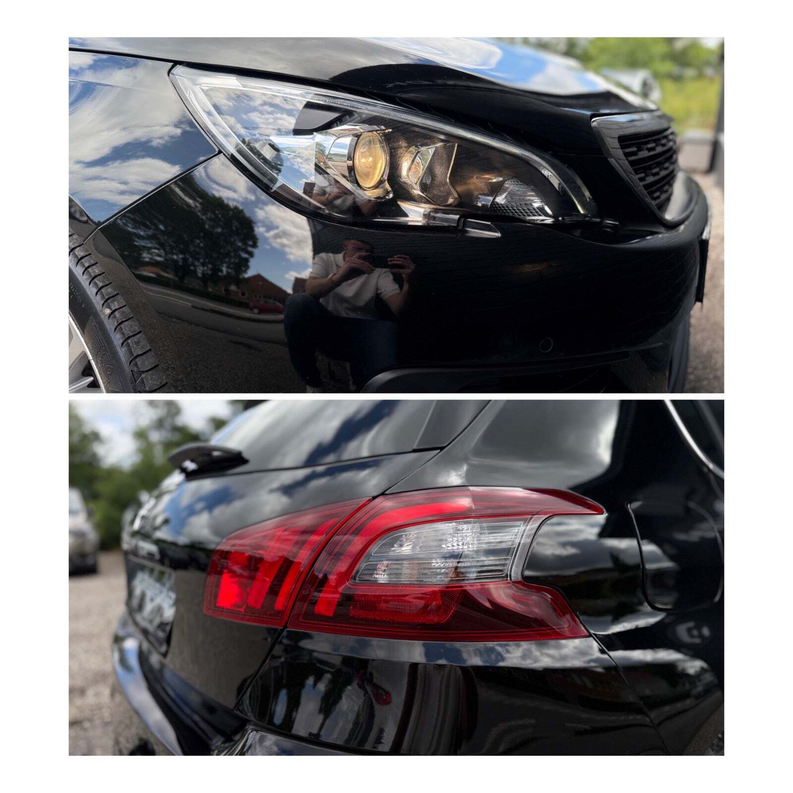 Sort Peugeot 308 fra 2020