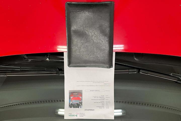 Rød Skoda Citigo fra 2013