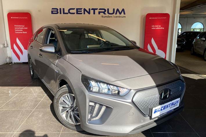 Grå Hyundai Ioniq fra 2020 set udefra