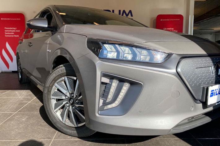 Grå Hyundai Ioniq fra 2020