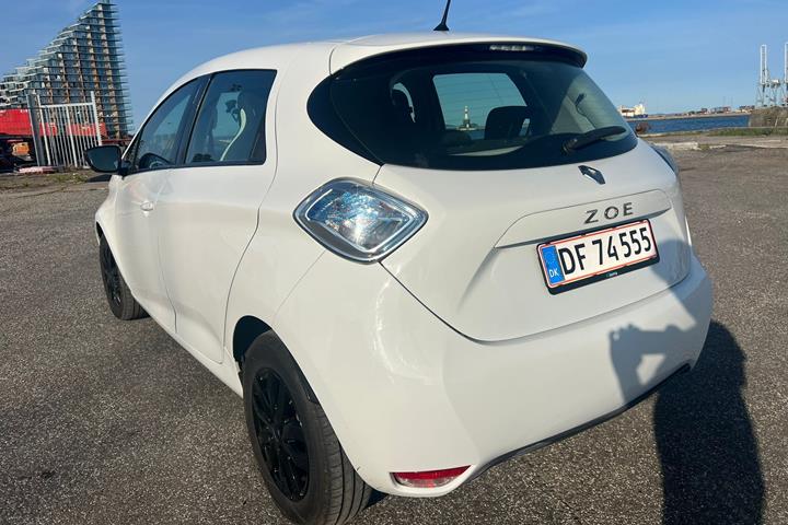 Hvid Renault Zoe fra 2017