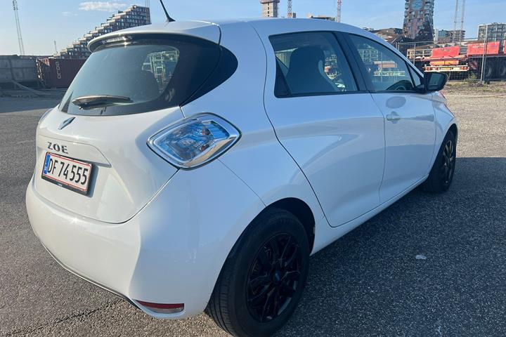 Hvid Renault Zoe fra 2017