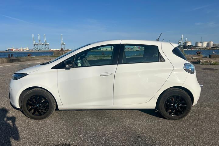 Hvid Renault Zoe fra 2017