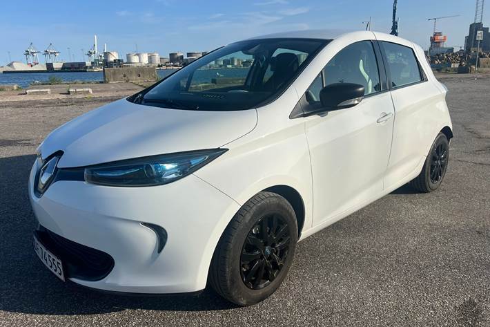 Hvid Renault Zoe fra 2017
