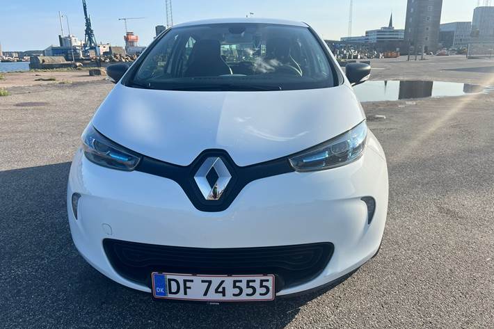 Hvid Renault Zoe fra 2017