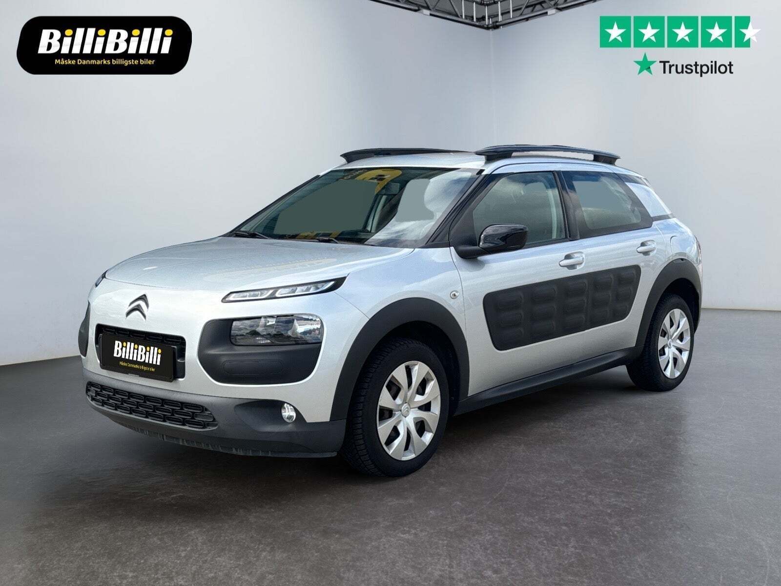 Sølv Citroën C4 Cactus fra 2015 set udefra