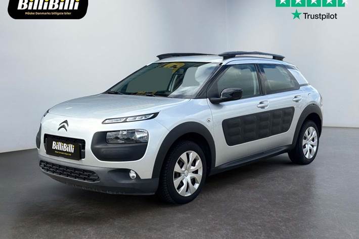 Sølv Citroën C4 Cactus fra 2015 set udefra