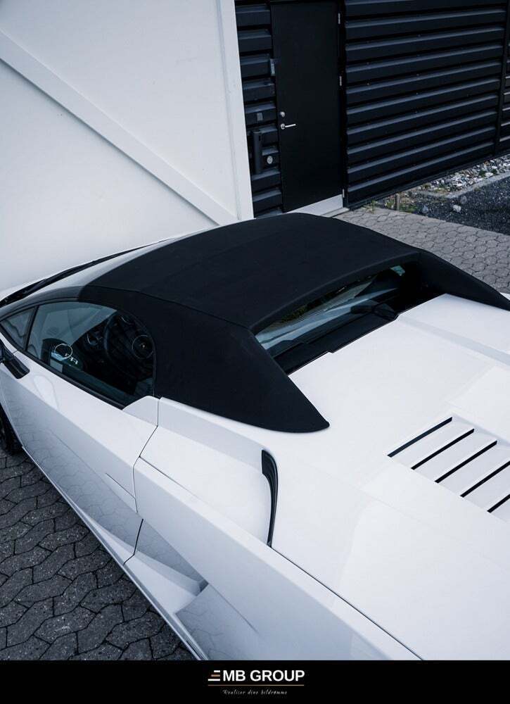 Hvid Lamborghini Gallardo fra 2010