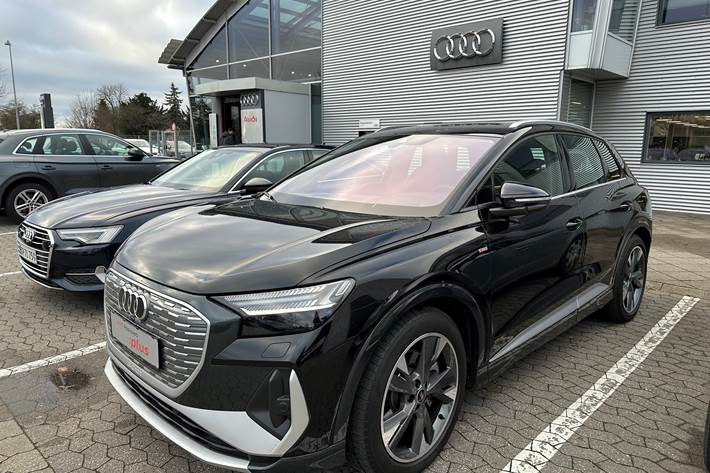Sort Audi Q4 e-tron fra 2021