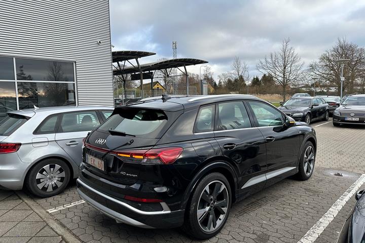 Sort Audi Q4 e-tron fra 2021