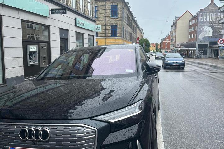 Sort Audi Q4 e-tron fra 2021