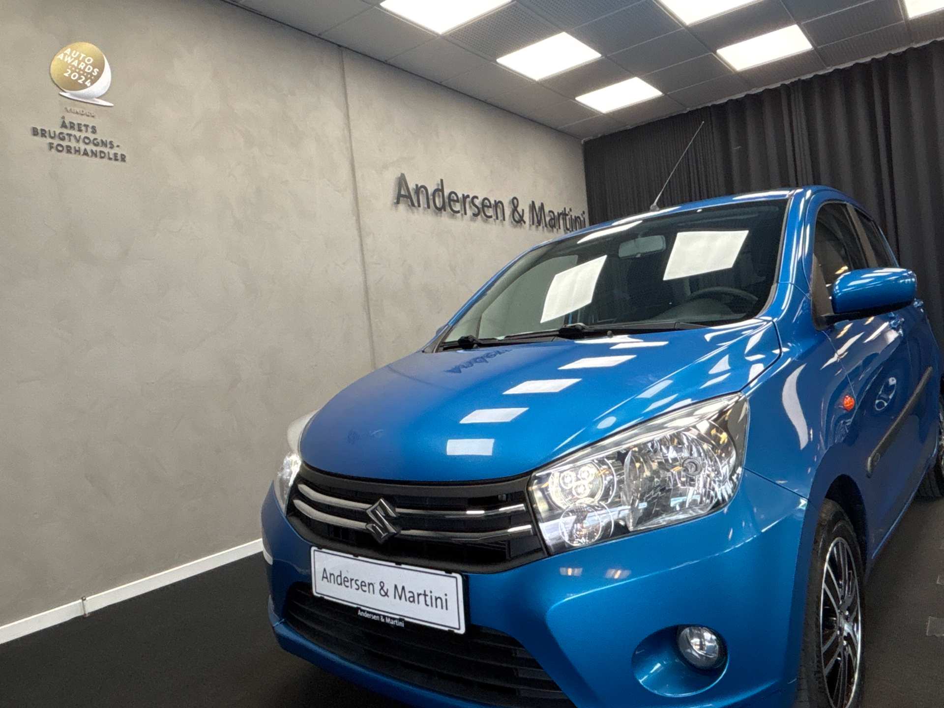 Blå Suzuki Celerio fra 2018