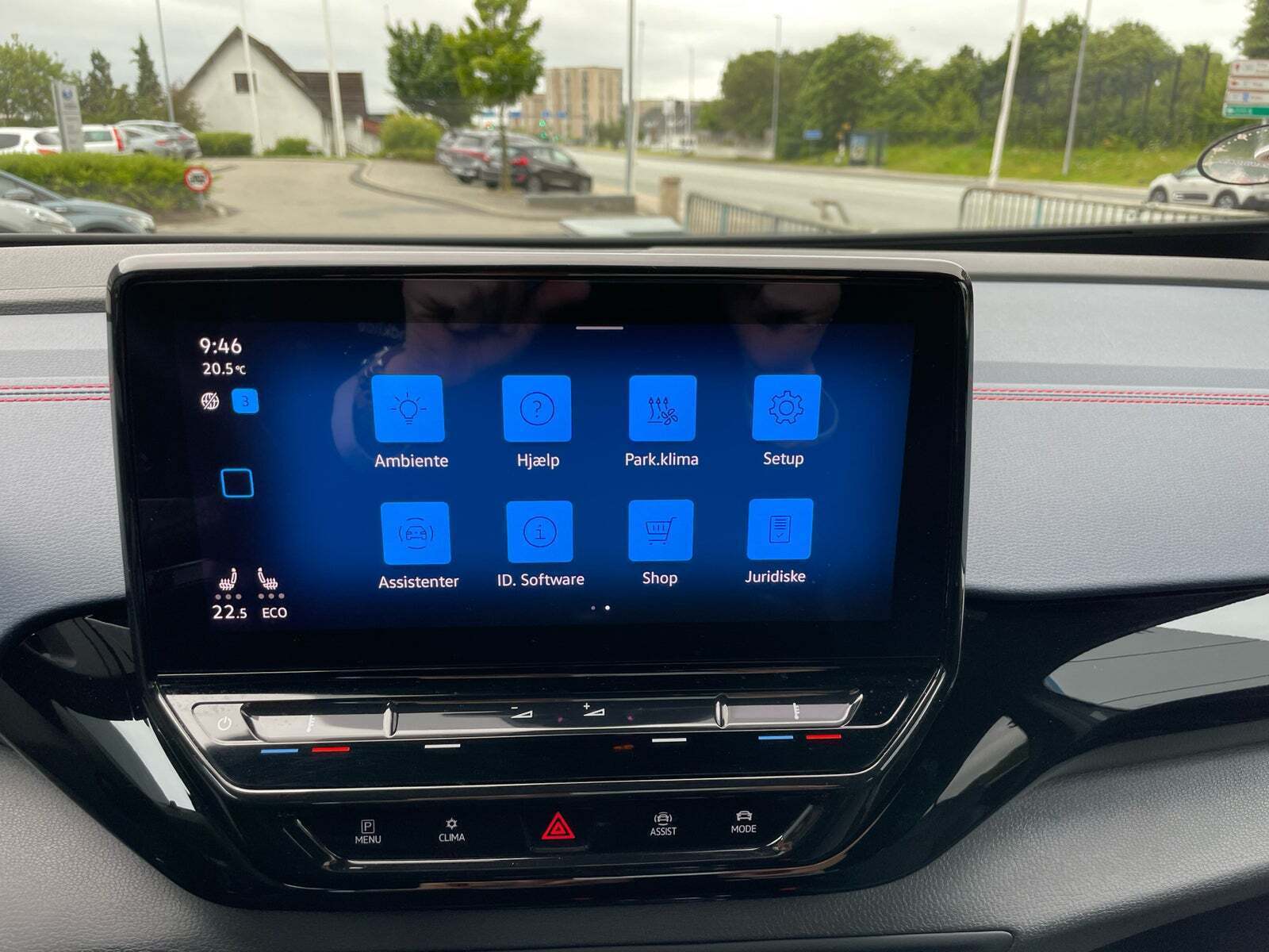 Grå VW ID.4 fra 2022
