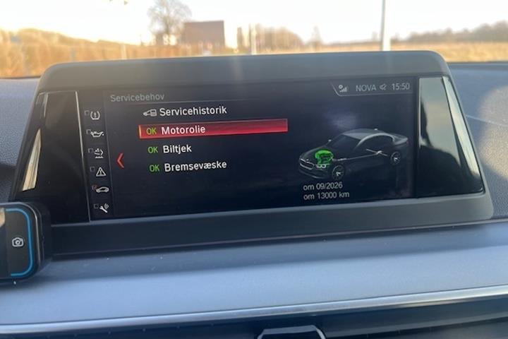 Grå BMW 5-Serie fra 2019