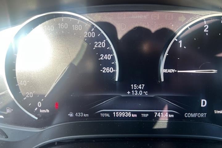 Grå BMW 5-Serie fra 2019