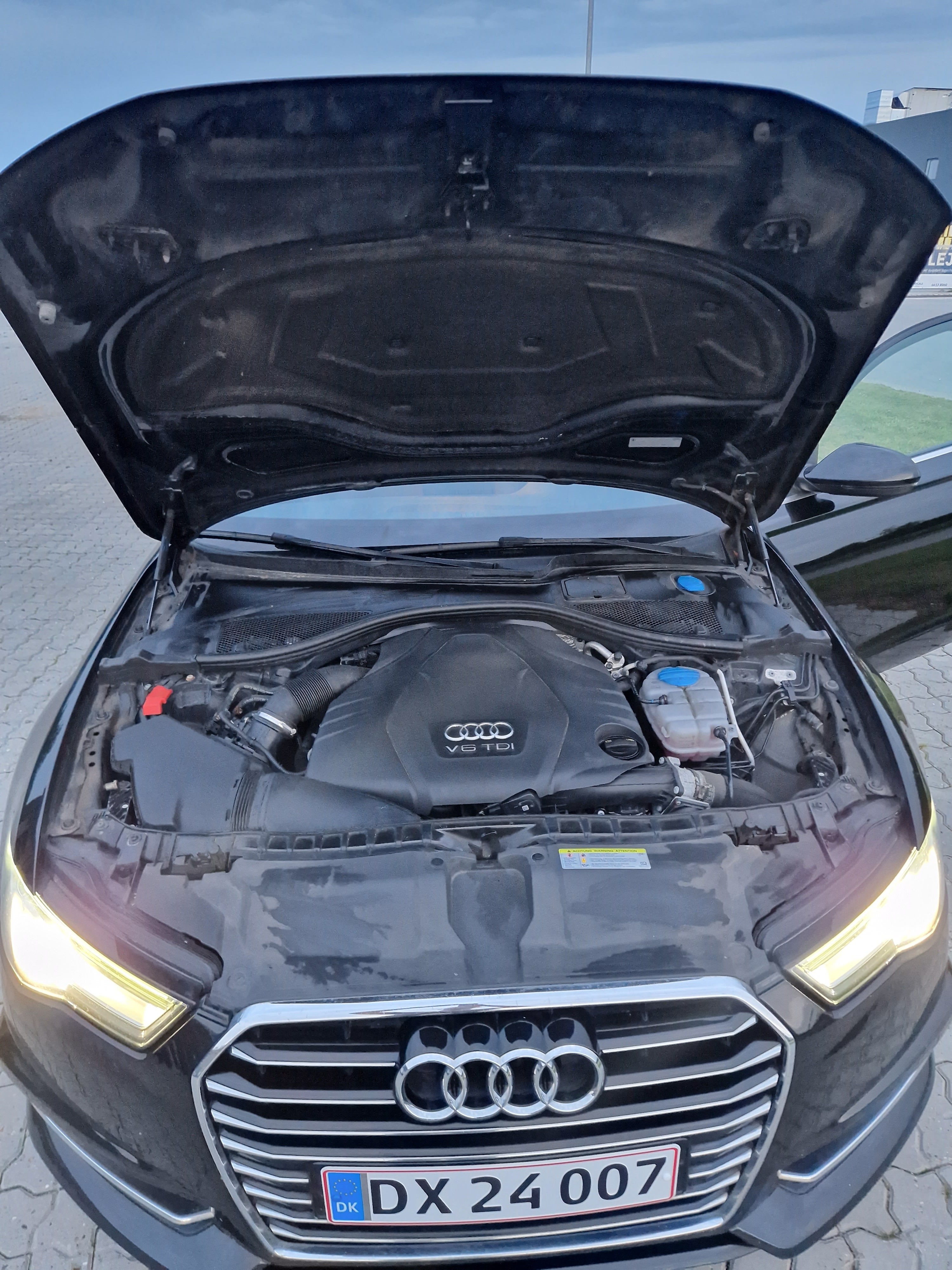 Sort Audi A6 fra 2015