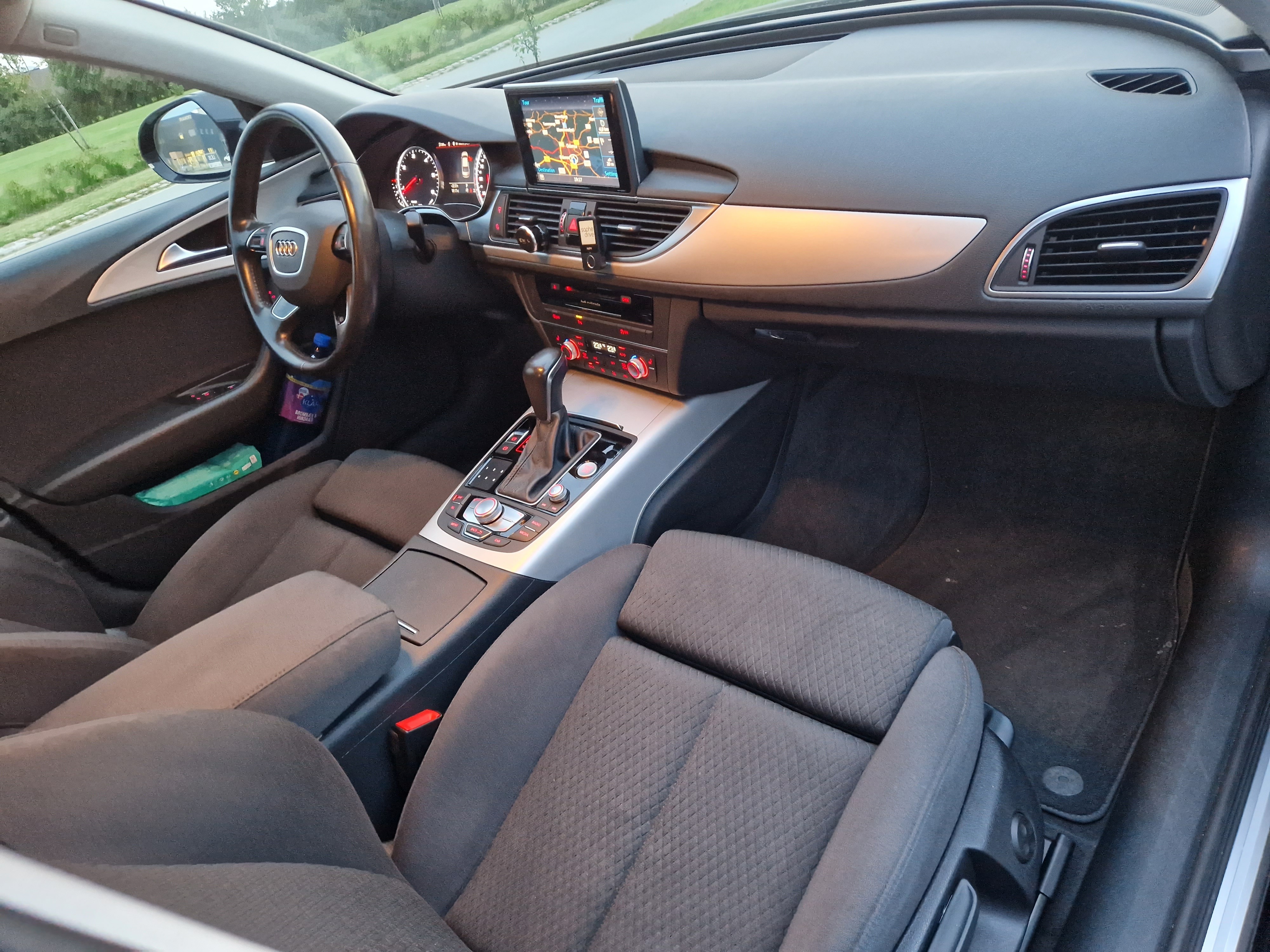 Sort Audi A6 fra 2015