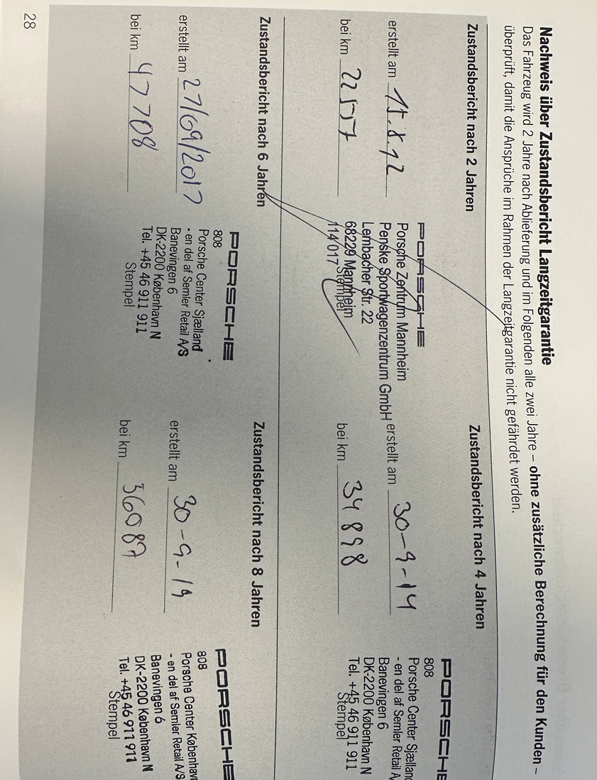 Sølv Porsche 911 Carrera S fra 2010