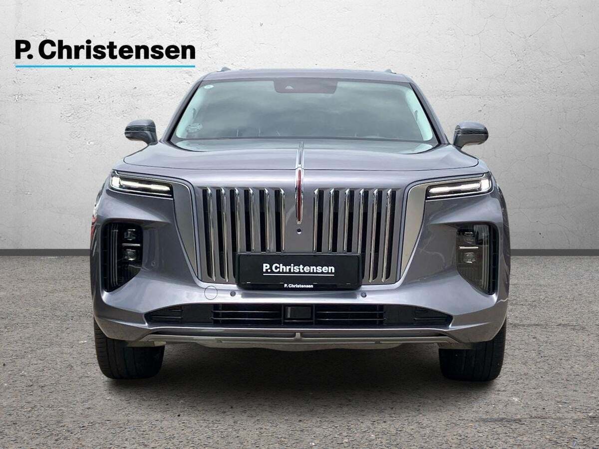 Grå Hongqi E-HS9 fra 2024