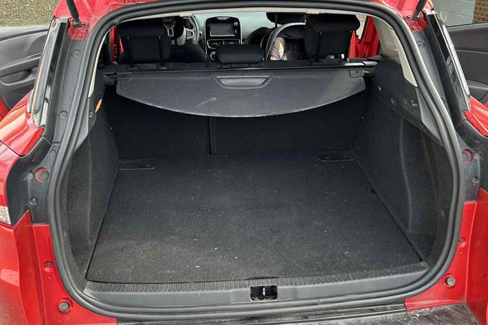 Rød Renault Ny Clio fra 2016