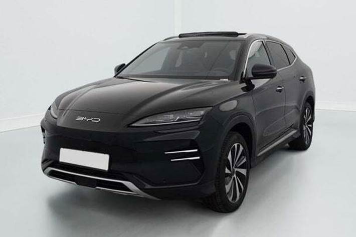 Sort BYD Seal U fra 2025 set udefra