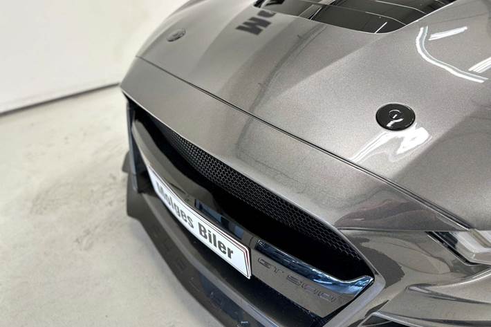 Gul Ford Mustang fra 2020
