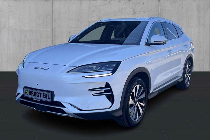 Hvid BYD Seal U fra 2024 set udefra