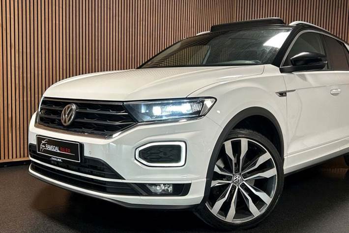 Hvid VW T-Roc fra 2018
