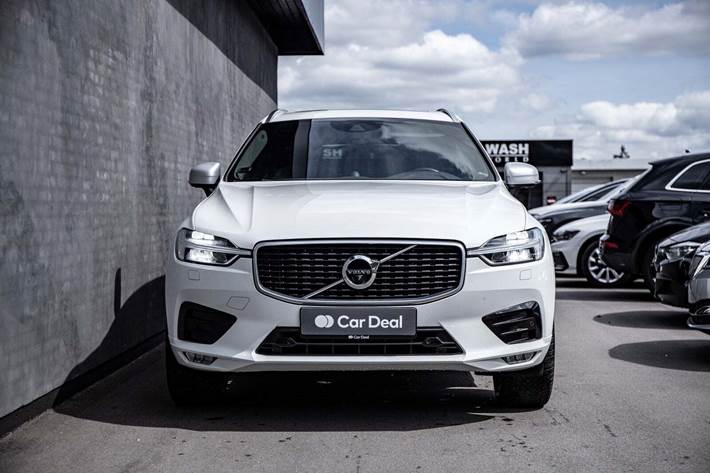 Rød Volvo XC60 fra 2018