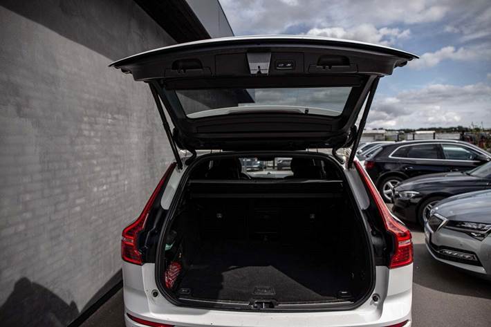 Rød Volvo XC60 fra 2018