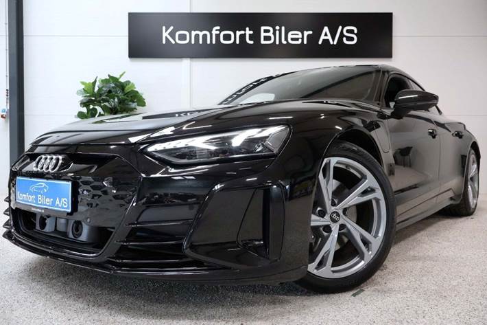 Sort Audi e-tron GT fra 2022