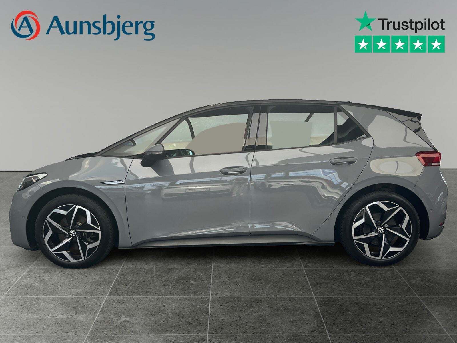 Grå VW ID.3 fra 2023