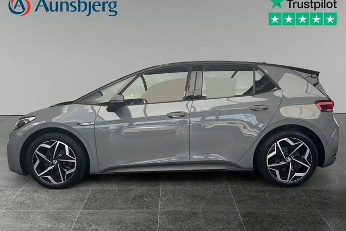 Grå VW ID.3 fra 2023
