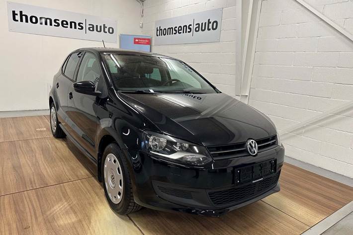 Sort VW Polo fra 2010