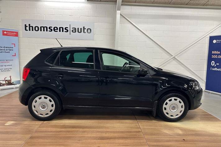 Sort VW Polo fra 2010