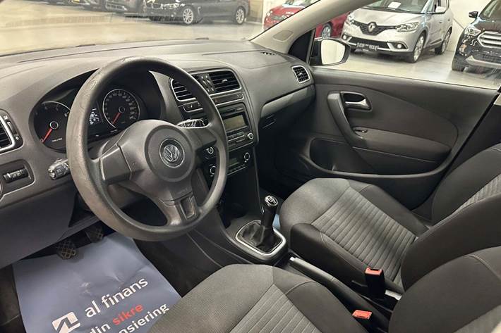 Sort VW Polo fra 2010
