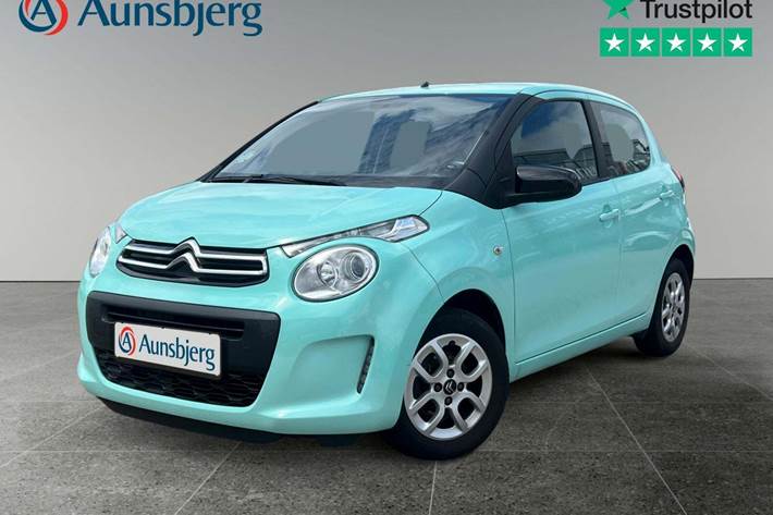 Turquoise Citroën C1 fra 2019