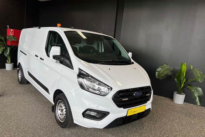 Hvid Ford Transit Custom 300L fra 2021