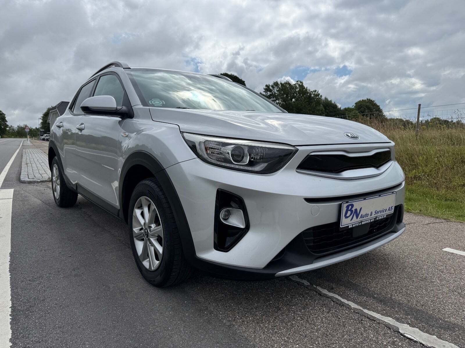 Sølv Kia Stonic fra 2018