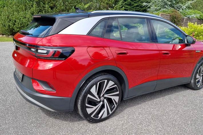 Rød VW ID.4 fra 2022
