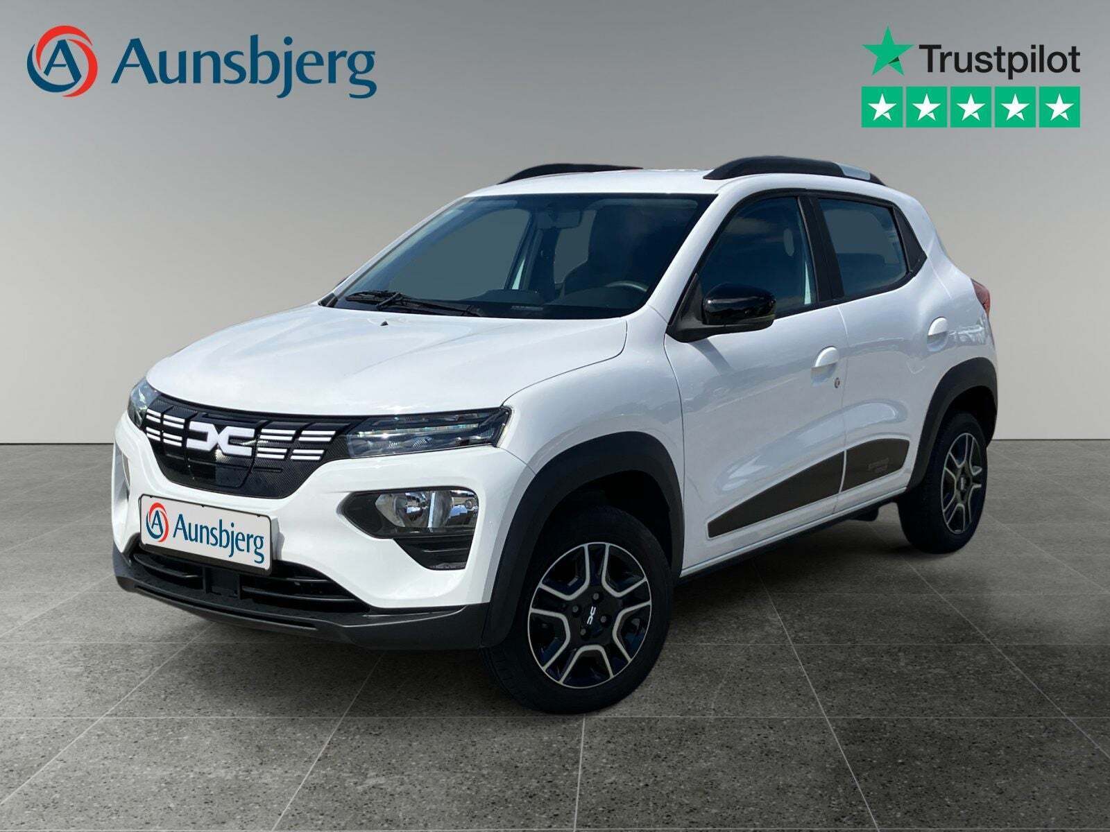 Hvid Dacia Spring fra 2023
