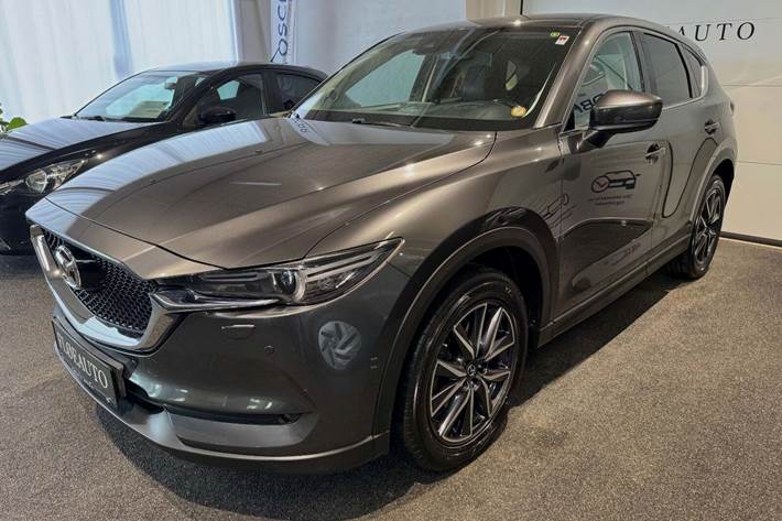 Grå Mazda CX-5 fra 2018