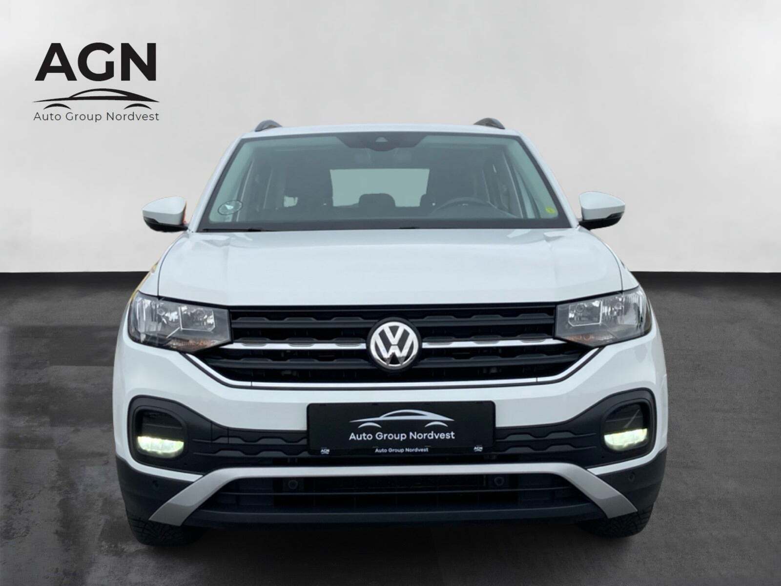 Hvid VW T-Cross fra 2019